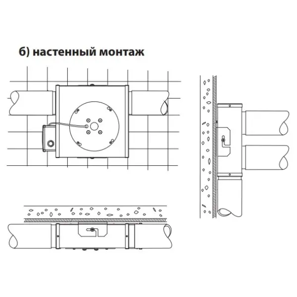Канальний відцентровий вентилятор ВКП 125 Vents - фото №6 Канальний відцентровий вентилятор ВКП 125 Vents - фото №6