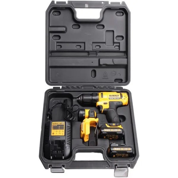 Шуруповерт акумуляторний DeWALT DCD710D2 10,8В - фото №6 Шуруповерт акумуляторний DeWALT DCD710D2 10,8В - фото №6
