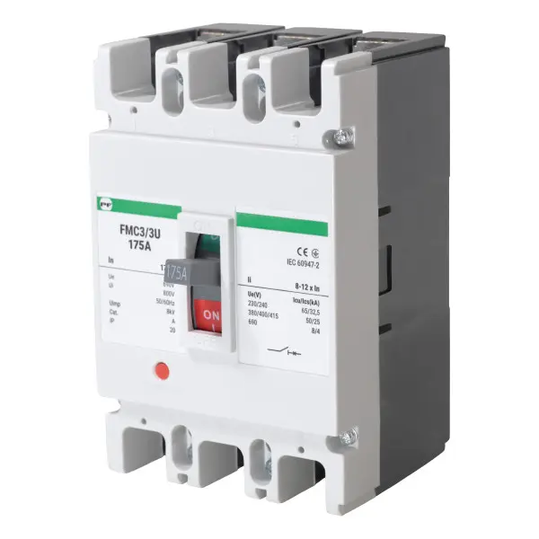 Корпусный автоматический выключатель Promfactor FMC3/3U 3P 175A 50кА 8-12In (FMC33U0175) Корпусный автоматический выключатель Promfactor FMC3/3U 3P 175A 50кА 8-12In (FMC33U0175)