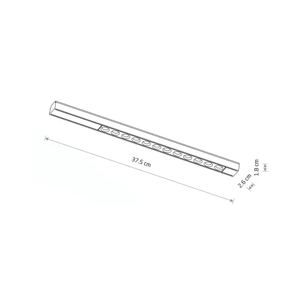 Магнітний трековий світильник Nowodvorski 11331 UT-LVM Focus LED 1x12W 4000K 1000Lm IP20 чорний - фото №4 Магнітний трековий світильник Nowodvorski 11331 UT-LVM Focus LED 1x12W 4000K 1000Lm IP20 чорний - фото №4