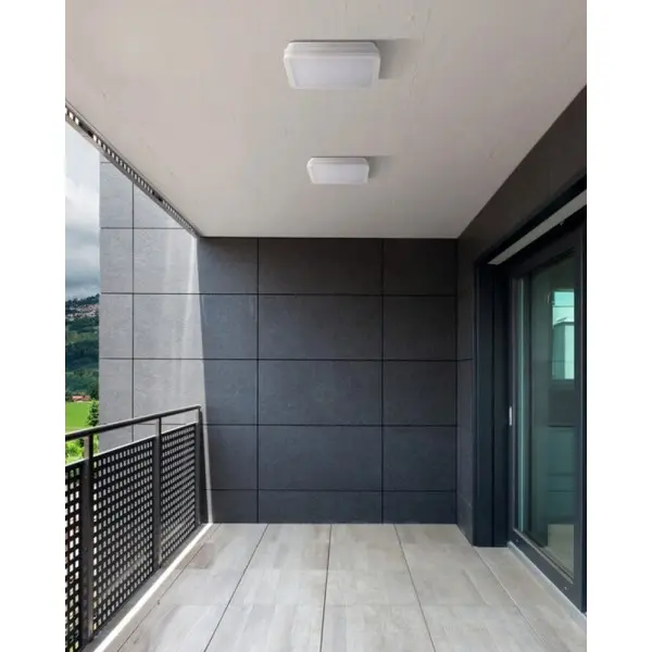 Вуличний світильник з датчиком руху Kanlux 38775 Beno LED 1x12W/18W 3000K/3500K/4000K 1840/2000/1980Lm IP65 білий - фото №1