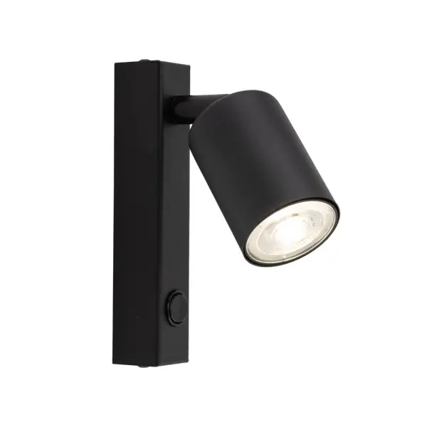 Бра, настенный светильник TK Lighting 11364 Nex GU10 1x10W IP20 черный - фото №3