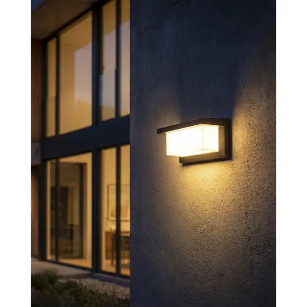 Вуличний світильник Kanlux 45817 Lerto LED 1x12W 4000K 800Lm IP54 чорний - фото №3 Вуличний світильник Kanlux 45817 Lerto LED 1x12W 4000K 800Lm IP54 чорний - фото №3