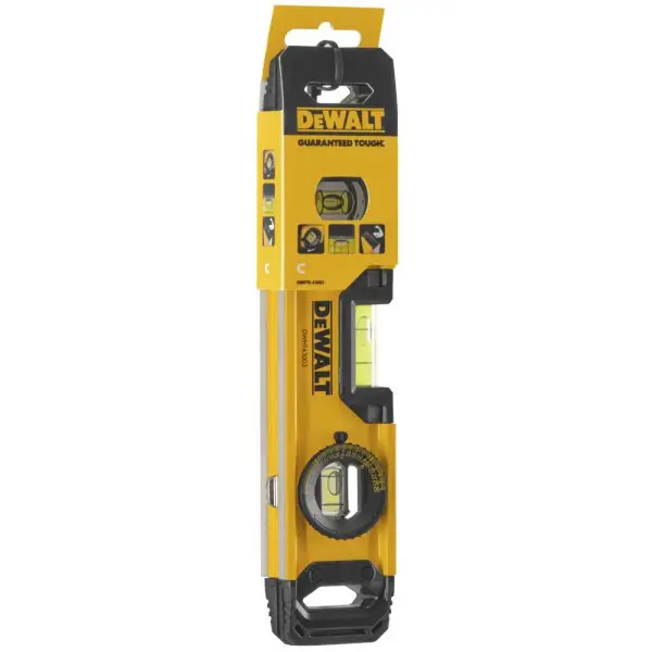 Уровень DeWALT DWHT0-43003 TORPEDO 3 капсулы 230мм - фото №2