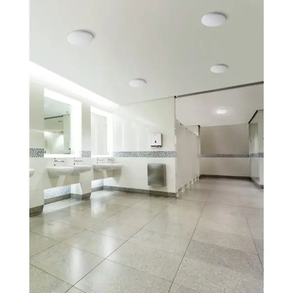 Потолочный светильник с датчиком движения Kanlux 26981 Varso LED 1x18W 4000K 1700Lm IP54 белый - фото №2 Потолочный светильник с датчиком движения Kanlux 26981 Varso LED 1x18W 4000K 1700Lm IP54 белый - фото №2