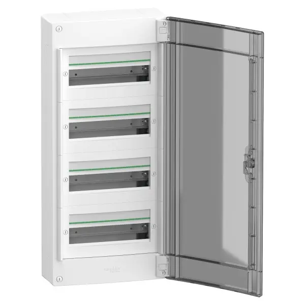 Врізний щит Schneider Electric PrismaSeT XS LVSXP413 4 ряди 52М димчасті двері - фото №1 Врізний щит Schneider Electric PrismaSeT XS LVSXP413 4 ряди 52М димчасті двері - фото №1