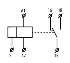 Багатофункціональне реле часу ETI 002470001 CRM-91H UNI 12-240V AC/DC (1x16A AC1) - фото №2