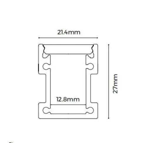 Комплект закінчень COLORS для профілю LS2126 (EC-LS2126FSS) - фото №1