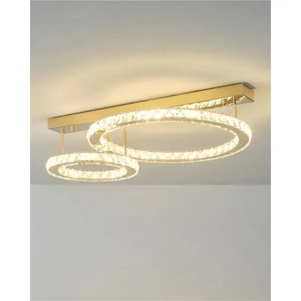 Люстра Zuma Line MX3713-2-3GT Girona Led 1x36W 3000K 4200Lm IP20 - фото №1 Люстра Zuma Line MX3713-2-3GT Girona Led 1x36W 3000K 4200Lm IP20 - фото №1