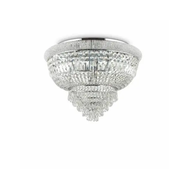 Люстра Ideal Lux 243566 Dubai PL24 Cromo