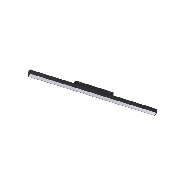 Магнітний трековий світильник Kloodi KDMG-LINE600 PC 24W 3K BK LED 1920Lm IP20 чорний