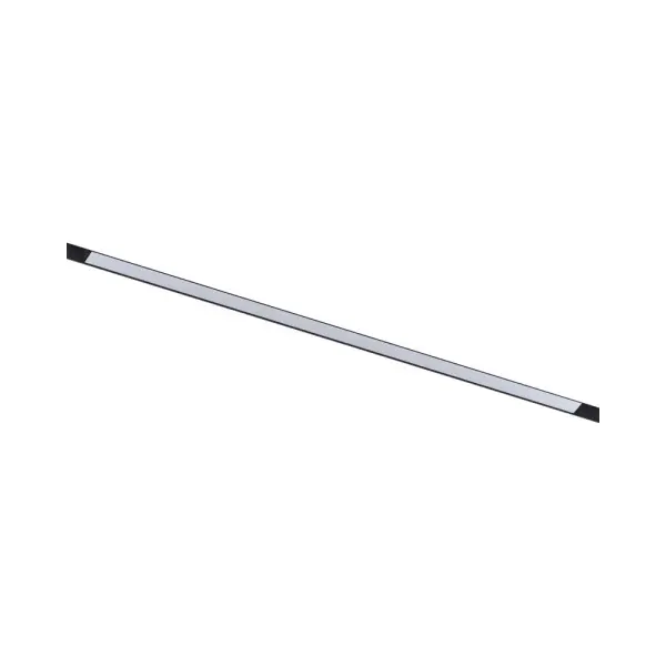 Магнітний трековий світильник Kloodi KDMG-LINE600 PC 24W 3K BK LED 1920Lm IP20 чорний - фото №1