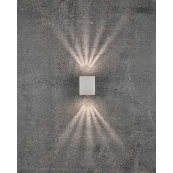 Уличный светильник Nordlux 49711001 Canto Kubi LED 2x10.6W 3000K 500Lm IP44 белый - фото №2