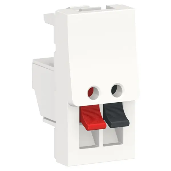 Аудиорозетка Schneider Electric NU348718 1М (белая)
