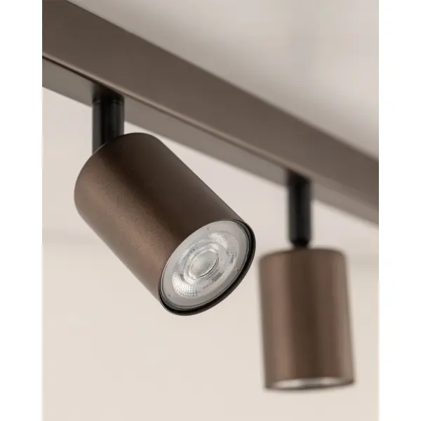 Светильник поворотный, спот TK Lighting 6183 Top GU10 6x10W IP20 коричневый - фото №1 Светильник поворотный, спот TK Lighting 6183 Top GU10 6x10W IP20 коричневый - фото №1