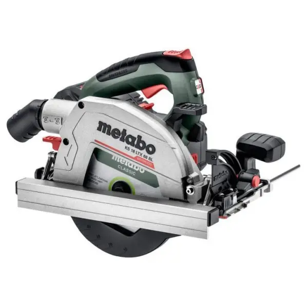 Аккумуляторная ручная дисковая пила Metabo KS 18 LTX 66 BL 18 В 4800об/мин (611866850)
