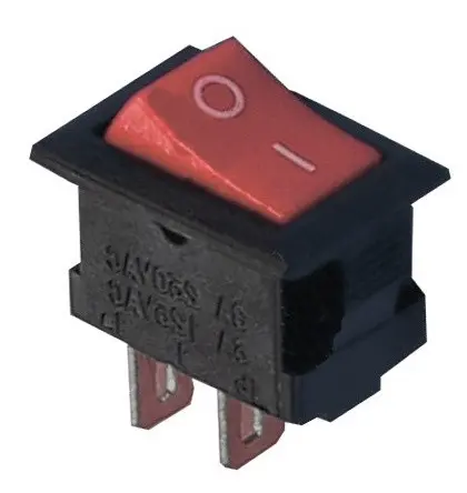 Перемикач TNSy KCD5-101 R/B червоний (TNSy5500863)