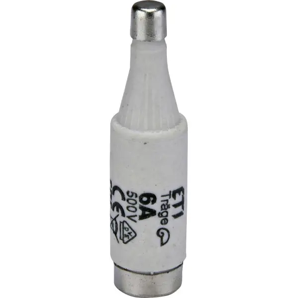 Запобіжник ETI 002311403 DI gG 6A/500V Запобіжник ETI 002311403 DI gG 6A/500V