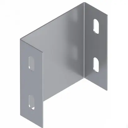 Заглушка лотка METAKSAN SON 810 12 PG 100х80мм 1,2мм