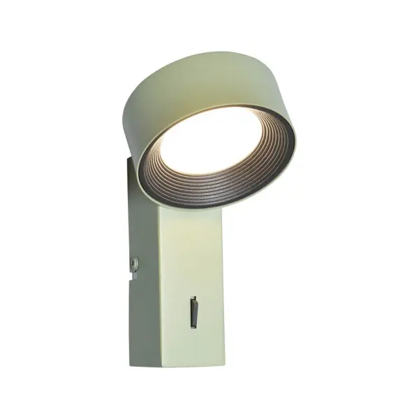 Бра, настенный светильник Italux WL-47390-1-GRN Otal LED 1x1.8W 4000K 489Lm IP20 зеленый - фото №2