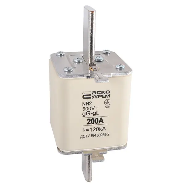 Запобіжник Аско-Укрем NH2 200A gG (A0050010042) - фото №1