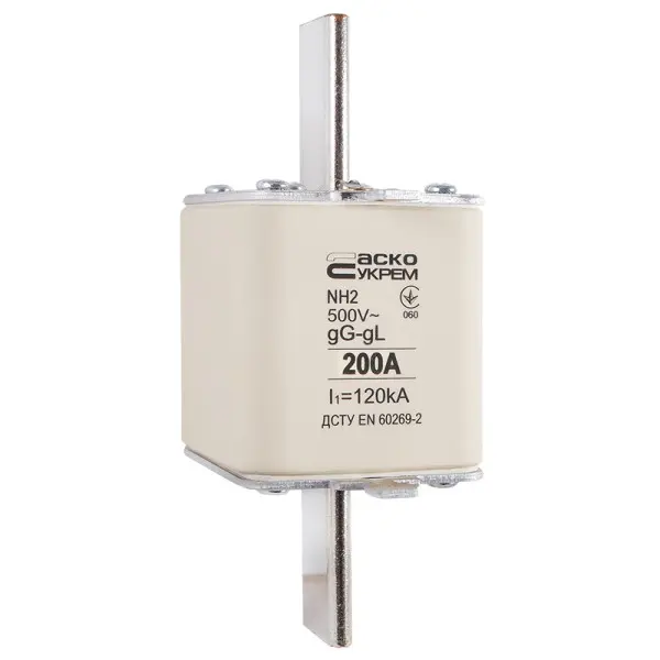 Запобіжник Аско-Укрем NH2 200A gG (A0050010042) - фото №2