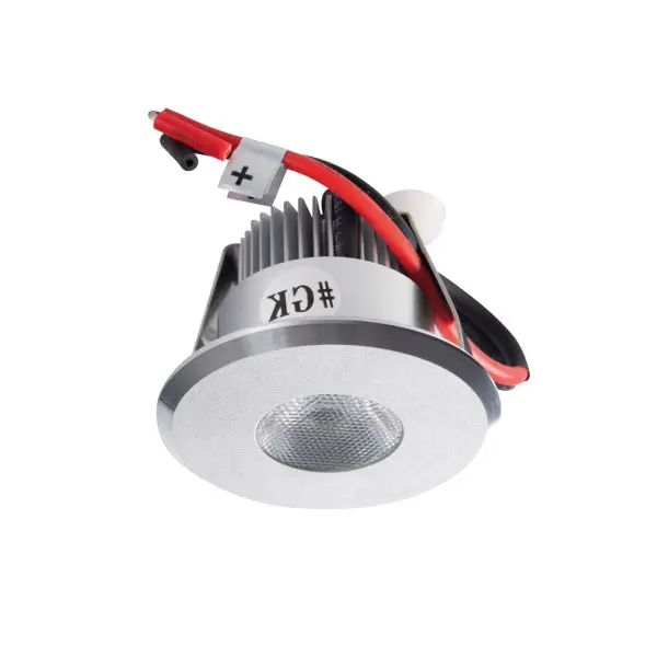Точковий світильник Kanlux 8103 Haxa LED 1x1.2W 3000K 110Lm IP20 алюмінієвий - фото №3