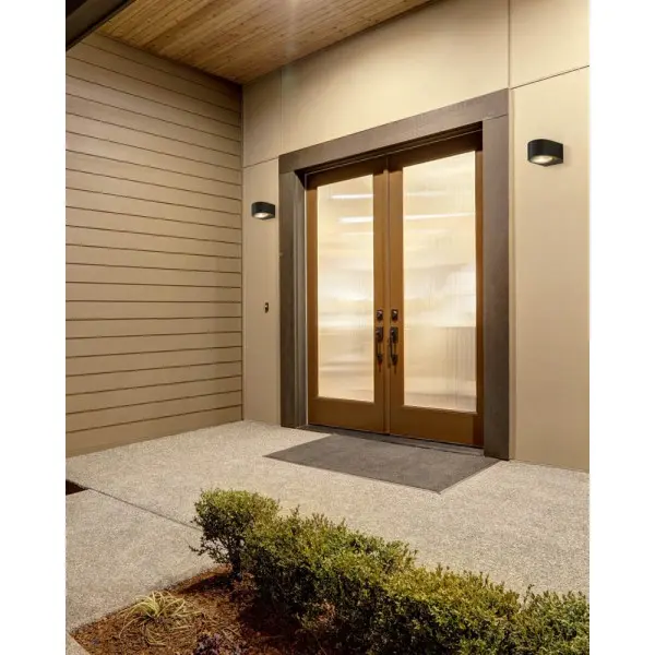 Уличный светильник Italux OWL-8082-3K Pesaro LED 2x10W 3000K 838Lm IP54 черный - фото №1