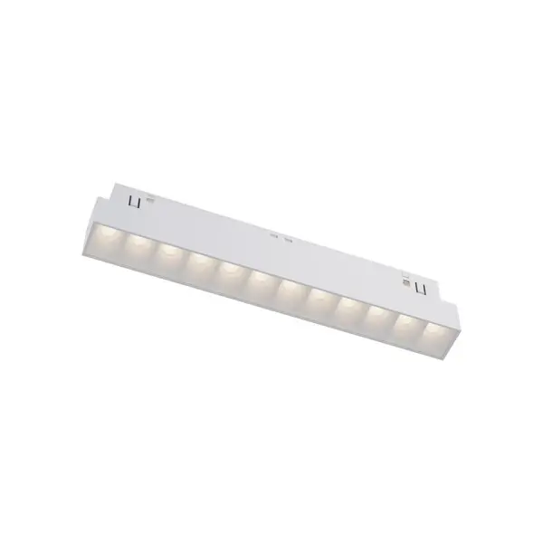 Магнітний трековий світильник Kloodi KDMG-LINE220 DL 12W 4K WH LED 960Lm IP20 білий
