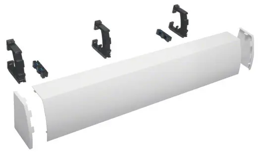 Кожух для ввода кабельных каналов в щиты Univers 160/205мм глубиной, ширина 1050мм