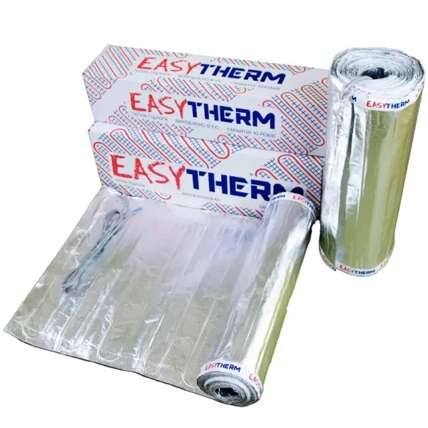 Нагревательный двухжильный мат EasyTherm с фольгой EMF 1.50 3м 3м - фото №2 Нагревательный двухжильный мат EasyTherm с фольгой EMF 1.50 3м 3м - фото №2