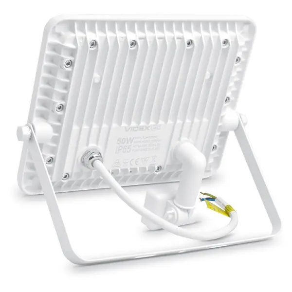 LED прожектор Videx F2e 50Вт 5000K (VL-F2e505W-S) с датчиком движения и освещенности - фото №4