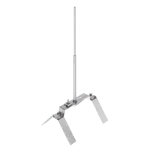 Молниеприемник на угловой гребень крыши Leo Lightman 2м Ni/Al (414223)