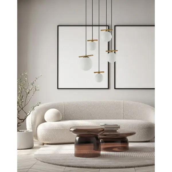 Подвесной светильник, люстра Italux PND-463325A-BRO+W Merseta E14+G9 5x40W+25W IP20 черный - фото №1 Подвесной светильник, люстра Italux PND-463325A-BRO+W Merseta E14+G9 5x40W+25W IP20 черный - фото №1