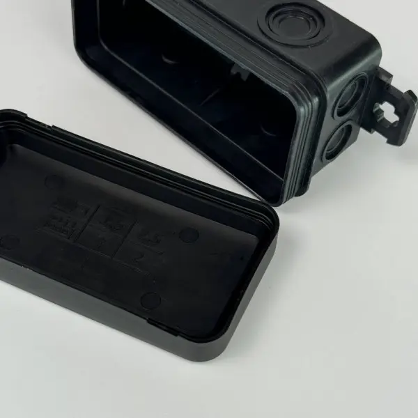 Коробка распределительная СКИМ K45B 85х43х39 черная IP44 ( B1102005 ) - фото №6