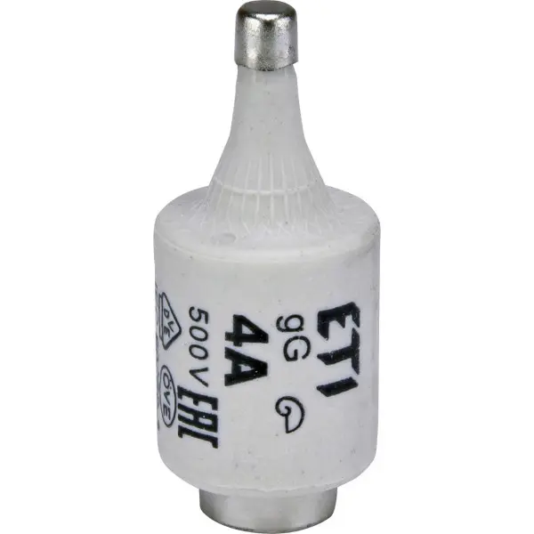 Предохранитель ETI 002312402 D II gG 4A/500V