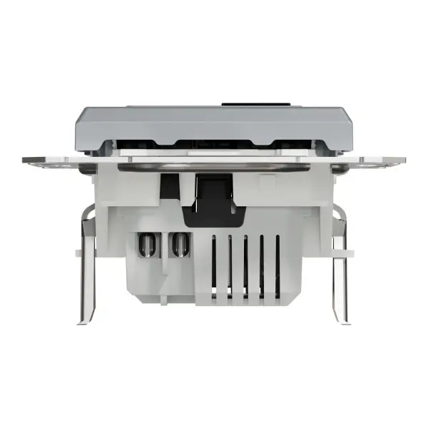 USB розетка Schneider Electric Asfora EPH2700362 USB/Type-C 2,4А сталь - фото №4