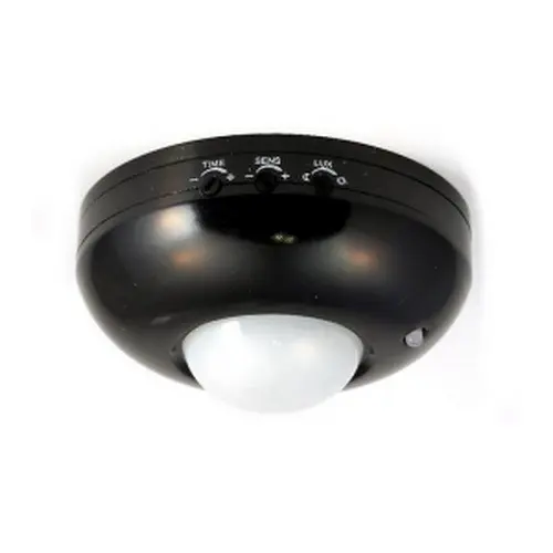 Датчик движения Vito MS01 8м 360 черный IP20 ( 6110010 )