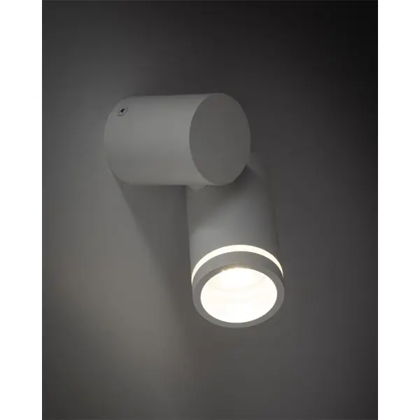 Светильник поворотный, спот TK Lighting 5393 Jet GU10 1x10W IP20 белый - фото №1