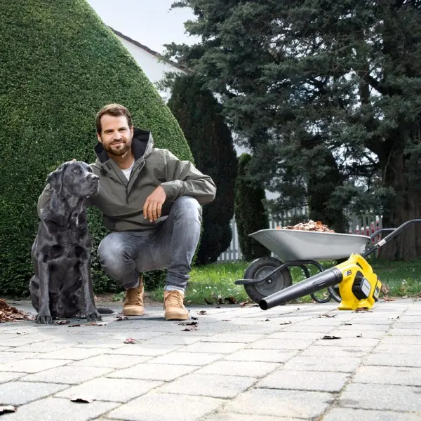 Воздуходувка Karcher 1.445-150.0 Leaf Blower LBL 4 36В solo - фото №5