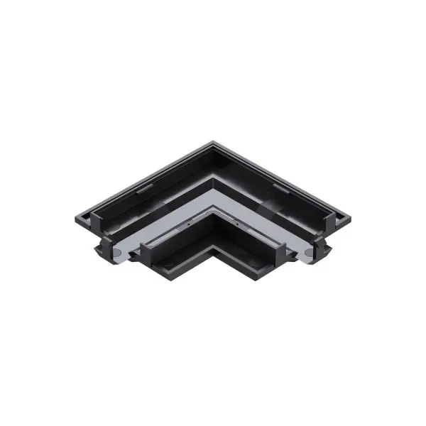 Заглушка угловая для врезного шинопровода Kloodi KDTR-RL263 BK черная - фото №1 Заглушка угловая для врезного шинопровода Kloodi KDTR-RL263 BK черная - фото №1