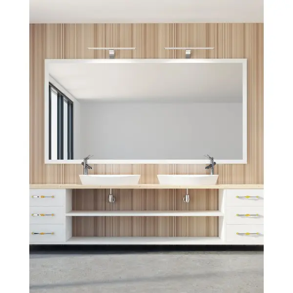 Светильник подсветка для зеркала Kanlux 34931 Astim LED 1x8W 4000K 690Lm IP44 белый - фото №1 Светильник подсветка для зеркала Kanlux 34931 Astim LED 1x8W 4000K 690Lm IP44 белый - фото №1