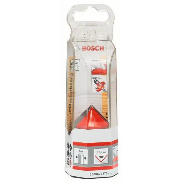 V-подібна фреза Bosch Expert S8/D31,8/L19/90° - фото №1 V-подібна фреза Bosch Expert S8/D31,8/L19/90° - фото №1