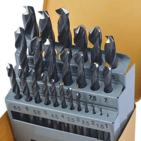 Набор сверл по металлу Tolsen (75082) 1.0-13мм (25шт) - фото №1