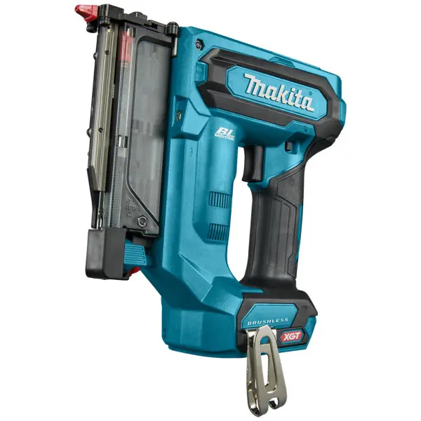 Аккумуляторный штифтозабивной пистолет Makita PT001GD101 XGT 2,5 Ач с зарядным устройством Аккумуляторный штифтозабивной пистолет Makita PT001GD101 XGT 2,5 Ач с зарядным устройством