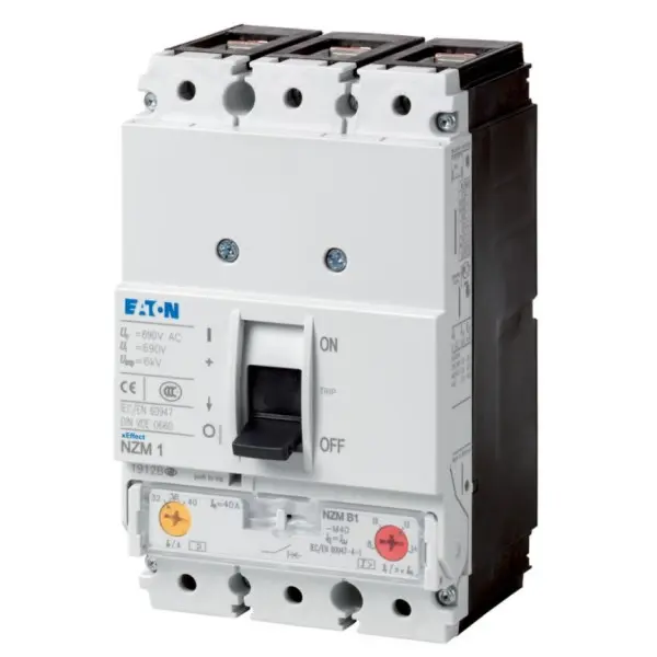 Силовий автомат Eaton NZMB1-M40 25кА 40A