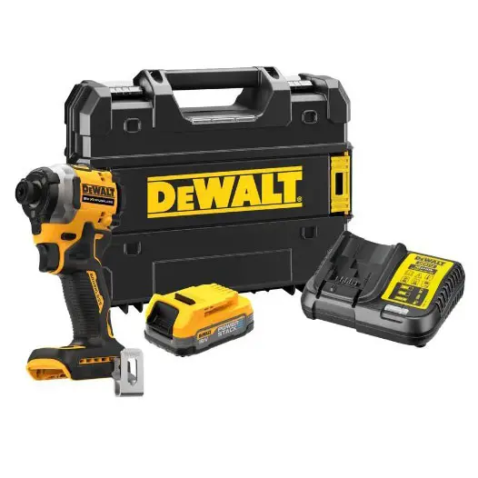 Ударний акумуляторний безщітковий шурупокрут DeWALT DCF850E1T XR Li-Ion 18В з 1 акумулятором - фото №2 Ударний акумуляторний безщітковий шурупокрут DeWALT DCF850E1T XR Li-Ion 18В з 1 акумулятором - фото №2