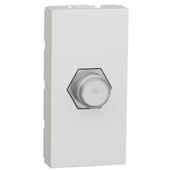 Розетка Schneider Electric NU346818 Coaxial F-type 1М (белая) Розетка Schneider Electric NU346818 Coaxial F-type 1М (белая)