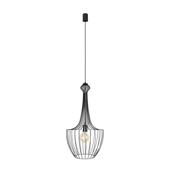 Подвесной светильник, люстра Nowodvorski 8851 Luksor S E27 1x25W IP20 черный