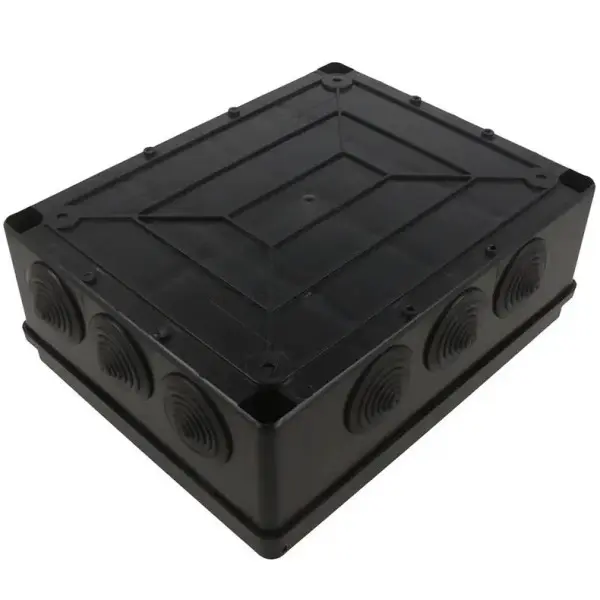 Распределительная коробка SEZ S-BOX506С 240x190x90 на 12 сальников IP55 - фото №2